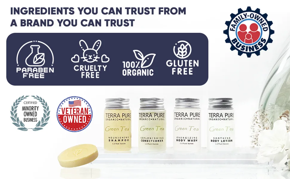 Terra Pure Green Tea Hand Wash | Spa Collection | Hotel Amenities in Pump Bottle | 10.14 oz. / 300 ml (Single Bottle) - soap