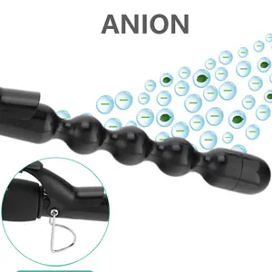 Bubble Curling Wand 1.25 inch 32mm Beach Wave Curler with LCD Display Ceramic Crimping Iron for Long Hair Black-32mm - 25mm size