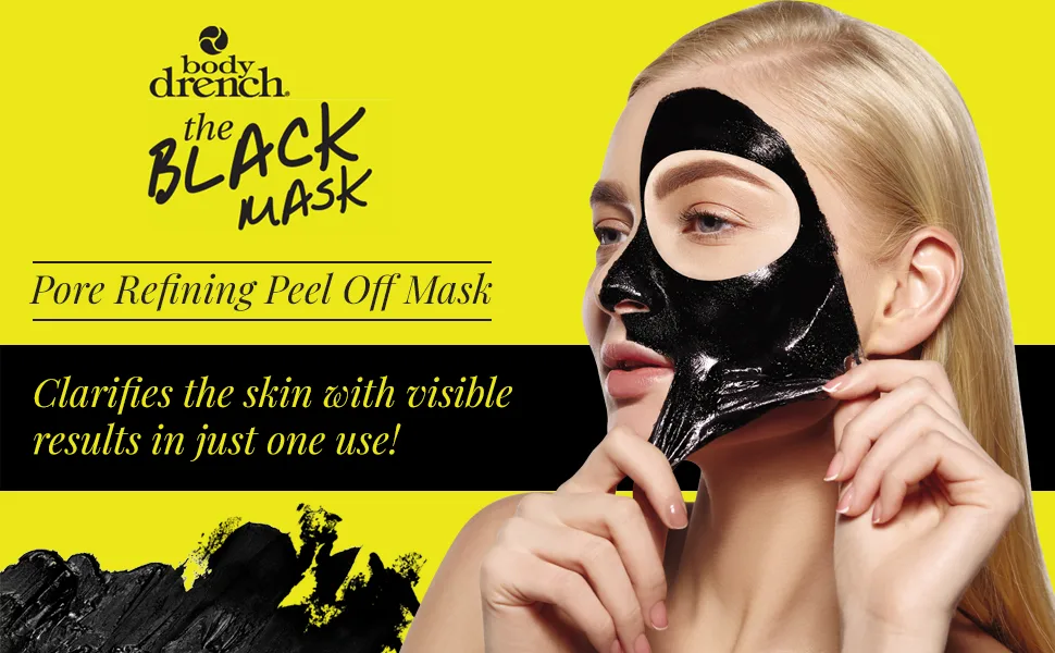 Body Drench The Black Peel-Off Mask 3 oz - product information 1