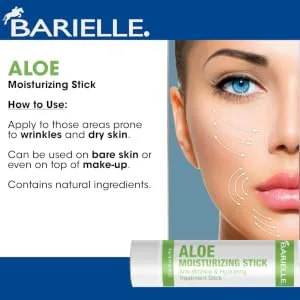 Barielle Tea Tree Complexion Stick - Herbal Complexion For Clear & Radiant Skin Facial Treatment Stick Travel Size - Barielle Aloe Moisturizing Stick