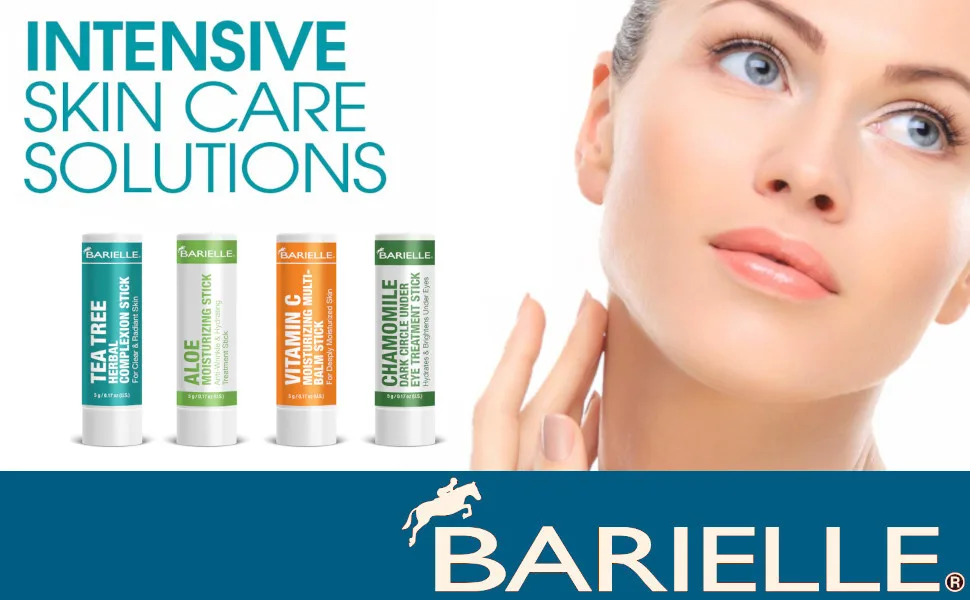 Barielle Tea Tree Complexion Stick - Herbal Complexion For Clear & Radiant Skin Facial Treatment Stick Travel Size - Barielle Facial Treatment Sticks