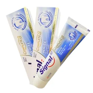 2X Signal Herbal toothpaste Gum care Reinforces & protects gum infused with sage and thyme oils 100 ml - product information 3