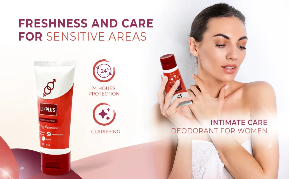 LexPlus (Intimate and Lightening Deodorant) 2oz. - Women