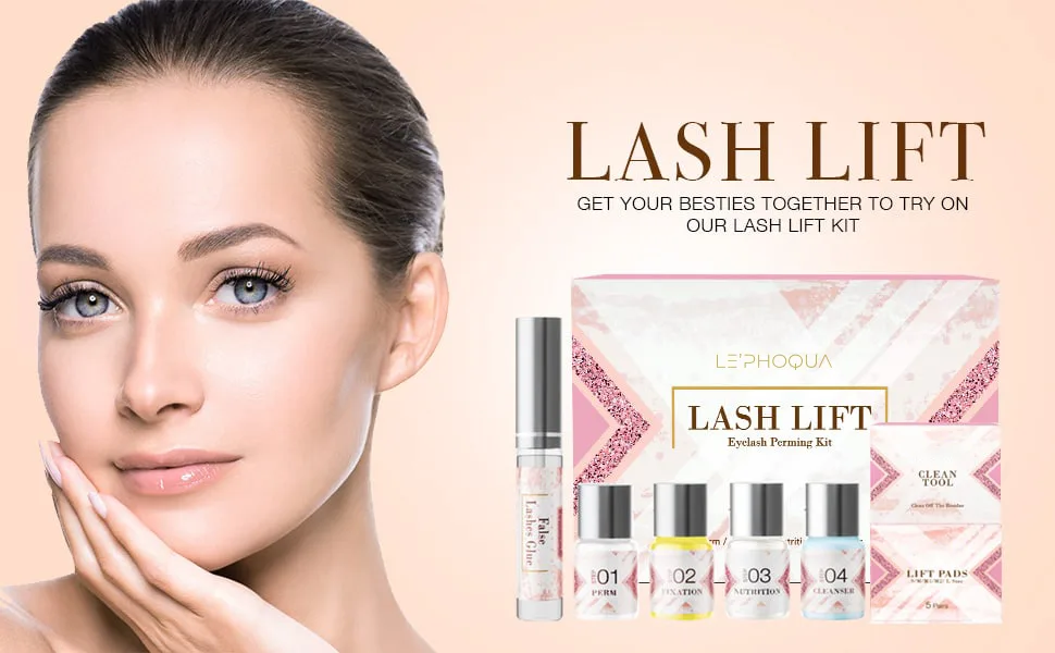 Lash Lift Kit Eyelash Perm Kit: Eyelash Brow Lamination Kit - Lash Perming Curling Kit At home DIY and Professional for beginners - 2024 Upgraded - lash lift, eyelash perming