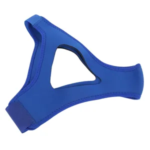Anti Snoring Chin Strap for Men Women Strap Adjustable Breathable Strap Jaw Support Belt (Blue) - 2719210034513-2