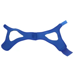 Anti Snoring Chin Strap for Men Women Strap Adjustable Breathable Strap Jaw Support Belt (Blue) - product information 2