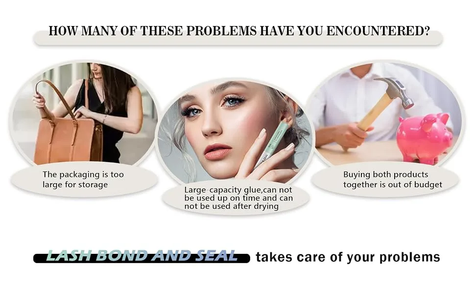 Lash Bond and Seal EASITENSION 10mL for Strong Viscosity Strong Fixation Lash Clusters Long Lasting Hold 48-72 Hours Waterproof Cluster Lash Clusters Glue - product information 4