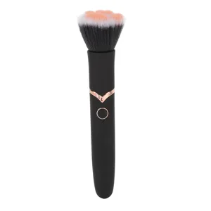 Professional Electric Makeup Brush Automatic Rotating Makeup Brush 360 Degree Cosmetic Brush 10 Gears Vibration Electric Massage Brush - product information 2