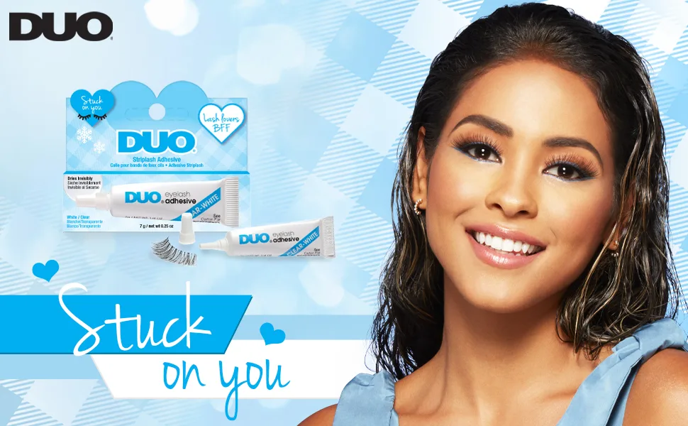 Duo Striplash Adhesive Clear Lash Glue for Fake Lashes Lash Clusters and Individual Lashes 0.25 oz - product information 1
