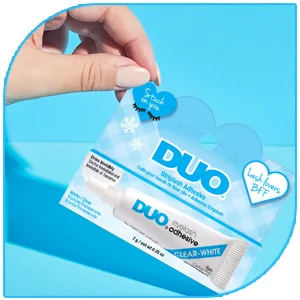 Duo Striplash Adhesive Clear Lash Glue for Fake Lashes Lash Clusters and Individual Lashes 0.25 oz - product information 5