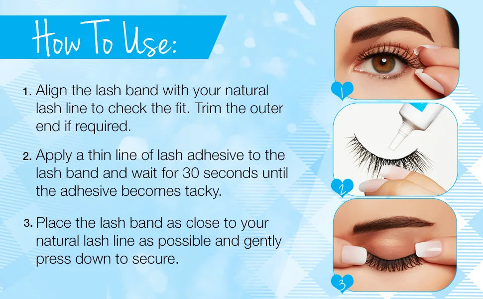 Duo Striplash Adhesive Clear Lash Glue for Fake Lashes Lash Clusters and Individual Lashes 0.25 oz - product information 6