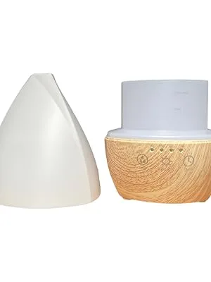 EON - The Essential Oil Network Essential Oil Diffuser (Arctic White & Light Wood) Light Wood & Arctic White - Light Wood Diffuser
