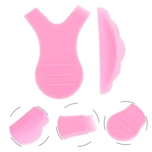 Eyelash Lifting Stick 1 Set Eyelash Silicone Gasket Triple Plastic Pink Eyelash Brush Eyelash Curlers - product information 2