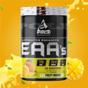 EAA Electrolytes Enhanced | Zero Sugar Flavoured | 390 Gram 30 Servings (Black Cherry) - Pole Nutrition