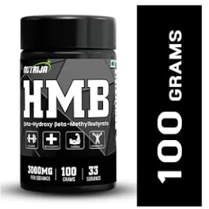 HMB Powder (Beta-Hydroxy Beta-Methylbutyrate) 100 Grams - Pure HMB - 100 GRAMS
