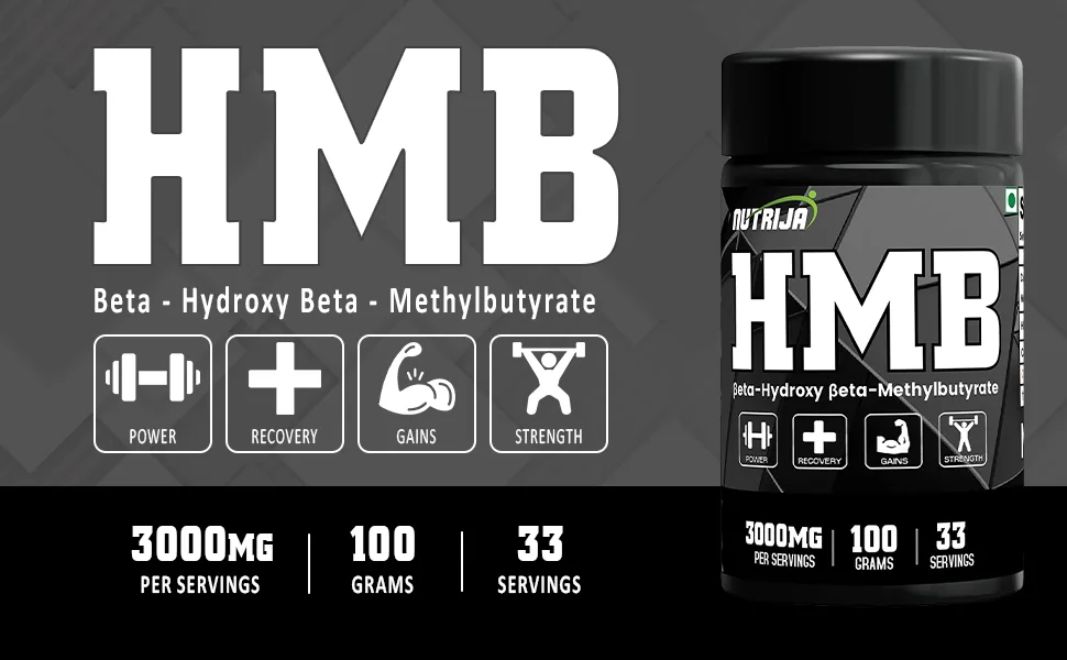 HMB Powder (Beta-Hydroxy Beta-Methylbutyrate) 100 Grams - Pure HMB - product information 2