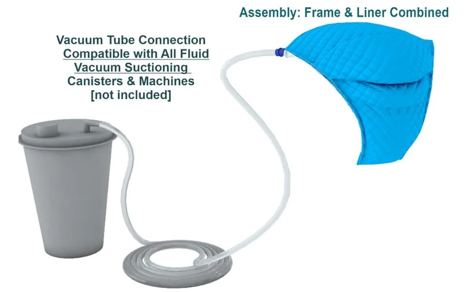 (Unisex Siphoning Urinary Catheter) Starter Kit - Frame & Liner Combined