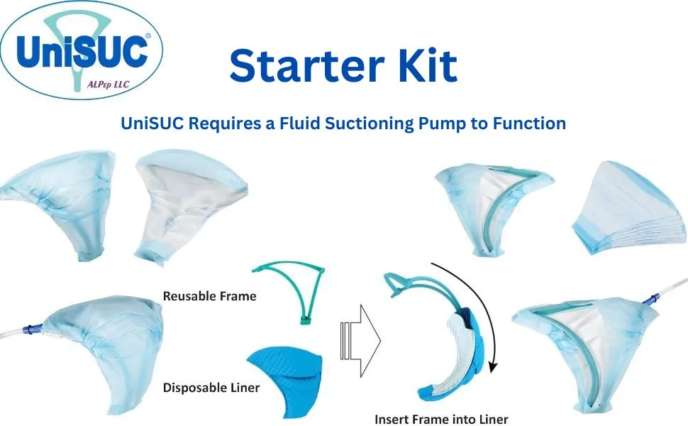 (Unisex Siphoning Urinary Catheter) Starter Kit - Starter Kit