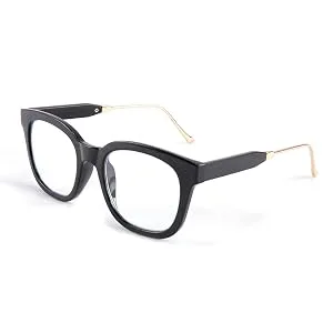FEISEDY Classic Reading Glasses Square Blue Light Blocking Women Men Reader Glasses B2648 Black Tortoise 1.5 x - 26480003