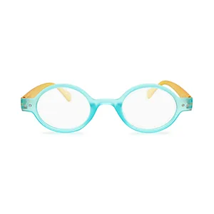 2SeeLife Retro Round Reading Glasses | Blue 3.00 - Blue