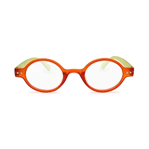 2SeeLife Retro Round Reading Glasses | Blue 3.00 - R-415 Red