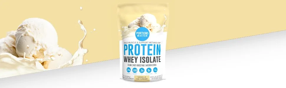 Cold-Processed CFM 100% Whey Protein Powder. All-Natural Fast-Digesting Sweetened with Stevia (Vanilla Ice-Cream 2 LB) - product information 2