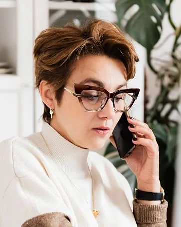 FEISEDY Cateye Blue Light Blocking Glasses for Women Fashion Cat Eye Frame Glasses B2984 001 Black Frame 52 Millimeters - product information 13