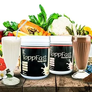 Saba ToppFast Nutritional Shake -Scientific Blend of proteins Herbs Vitamins Minerals & Antioxidants -30 Servings - Saba ToppFast: Premium Nutrition Shakes