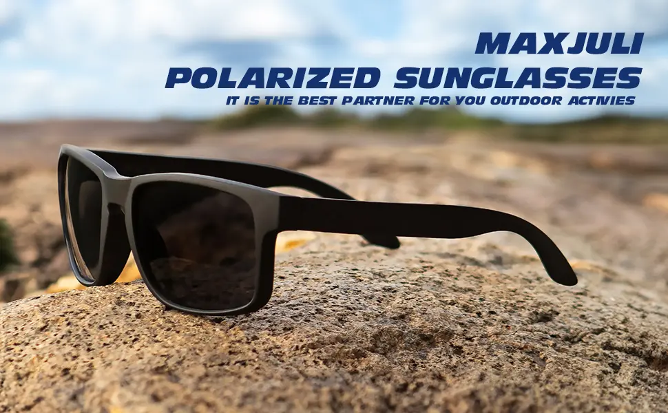 MAXJULI Blue Light Glasses for Men and Women 8120(Black/Gray Lens+ Black/Blue Light Glasses) - 8120