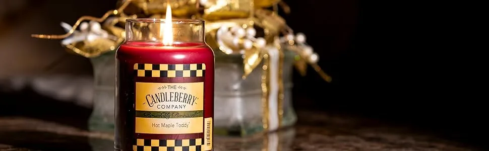 Two Candleberry Hot Maple Toddy Simmering Tarts - product information 3