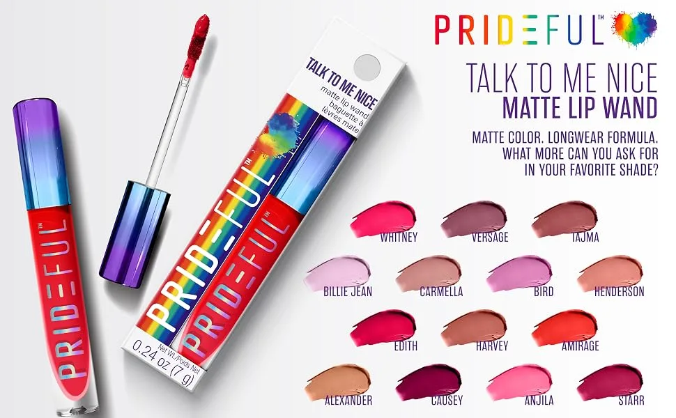 Prideful Talk To Me Nice - Matte Lip Wand (Tajma) - matte lip wand