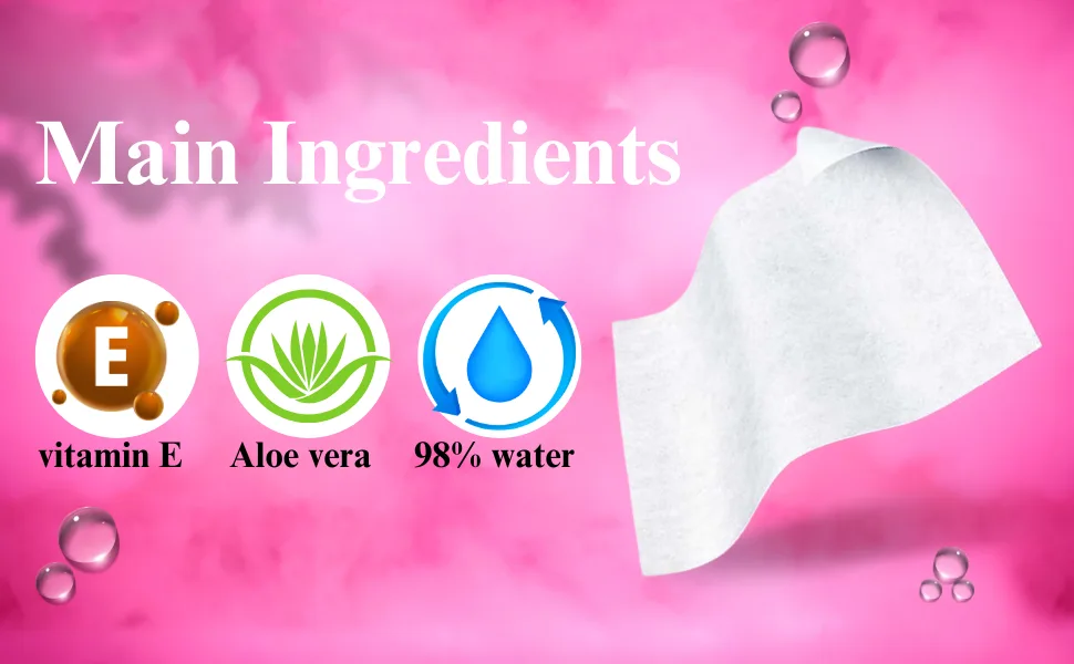 Flushable Feminine Wipes - ph Balance Unscented Alcohol-Free Hypoallergenic | Sensitive Formula with Aloe Vera and Vitamin E (30 Individually wrapped singles) - B0D49Z6SDT
