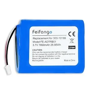 3.7V 7800mAh Replacement Battery for 300-10186 Compatible with ADT Command Smart Security Panel Honeywell AI05-2 AIO7-1 AIO7-2 Pro 7 - adt battery replacement