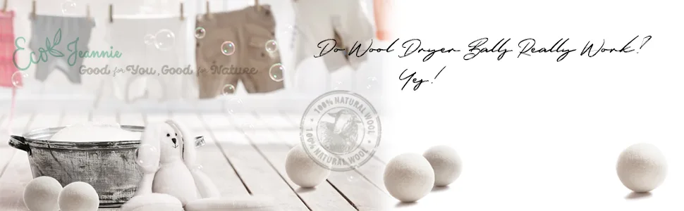 Wool Dryer Ball 1 Piece - Premium XL Organic Eco-Friendly Natural Unscented Non-Toxic Felt Laundry Ball - product information 2