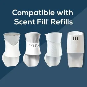 Scent Fill Honeysuckle Plug in Air Freshener 4 Scented Oil Refills - Warmer Compatibility For Scent Fill Refills