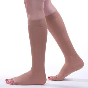 Allegro 20-30 mmHg Soft 253 Microfiber Knee High Compression Stockings Comfortable Support Garments - allegro 253
