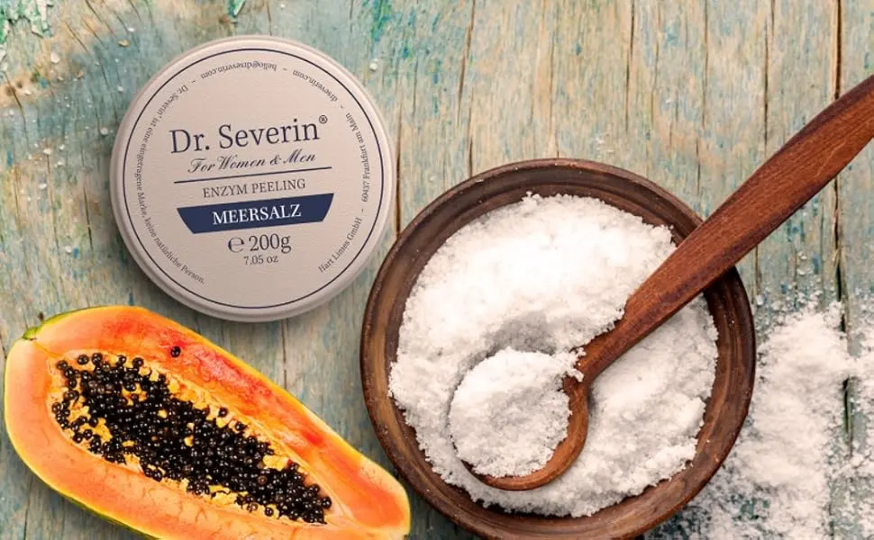 Dr. Severin Aequoreus Sea Salt Enzyme Body Scrub - dr severin papaya peeling