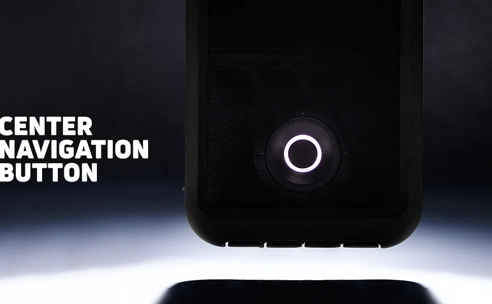 Compex Sport Elite 3.0 Muscle Stimulator with TENS Kit 10 Programs Helps facilitate and Improve Muscle Performance Black - Center Navigation Button