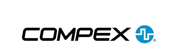 Compex Sport Elite 3.0 Muscle Stimulator with TENS Kit 10 Programs Helps facilitate and Improve Muscle Performance Black - Compex Logo
