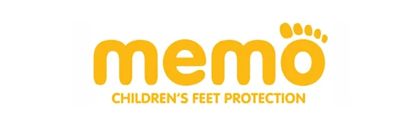 Memo Basic CP Kids Ankle Support Built-in AFO Brace Sandal 1.5 Little Kid Denim - Memo Shoes Logo