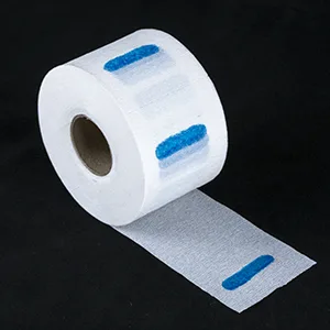 5 Rolls Disposable Barber Paper Neck Strips Disposable Neck Paper Professional Stretchy Paper Neck Band Protector Hairdressing Accessory Tool - Paper display