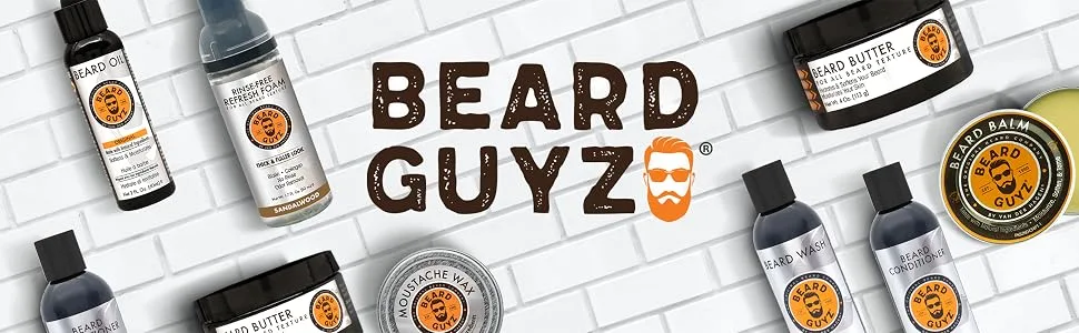 Beard Guyz Beard Butter - For Your Dry Beard (3 oz) - Beard Guyz logo and product line