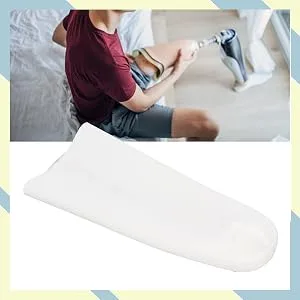 Yunir Prosthetic Stump Shrinker Thickened High Elasticity Silicone Prosthetic Sleeves Reduce Friction for Amputees Daily use S M L (L) L L - Prosthetic Stump Shrinker