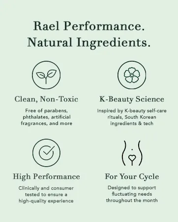 Rael Period Essential Value Set - Organic Cotton Cover Regular & Overnight Pads, Regular Liners and pH Balanced Feminine Wipes - product information 3
