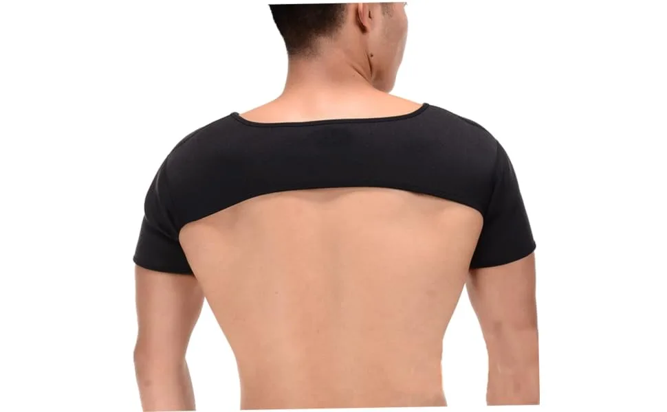 shoulder brace wrap posture brace Right Shoulder Brace arm control upper brace shoulder wrap Stability Support Shoulder Sleeve strap double Holder wrapped Miss Black M - product information 2