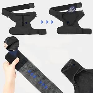 Shoulder Brace for Men Both Left and Right Arm | Pain Relief Torn Rotator Cuff Compression Support Sleeve Dislocation Stability Immobilizer Stabilizer Bursitis Injury (Black Medium) Medium Black - How to use 2