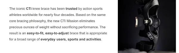 Ossur CTI Mission Knee Brace for ACL MCL LCL PCL or combined instabilities (Left-Medium) - test 1