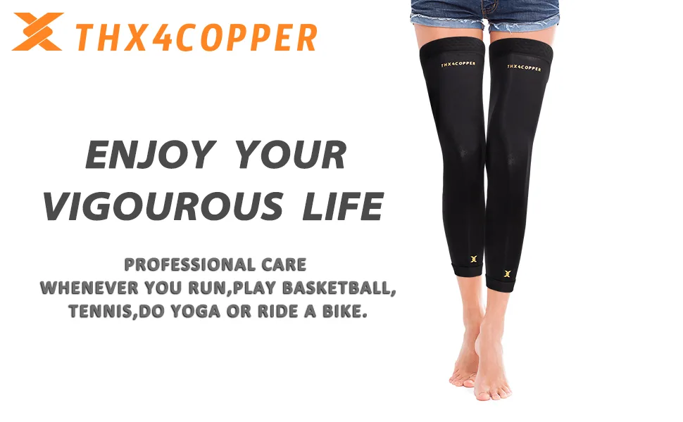THX4COPPER Compression Full Leg Sleeves(Pair) XX-Large - product information 3