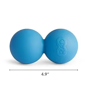 RAD Roller Original I Myofascial Release Tool I Medium Density I Self Massage Mobility and Recovery - Massage tool, neck exerciser, glute massager, back stretcher, psoas, spine roller deep tissue