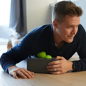 RAD Roller Original I Myofascial Release Tool I Medium Density I Self Massage Mobility and Recovery - Massage tool, neck exerciser, glute massager, back stretcher, psoas, spine roller deep tissue